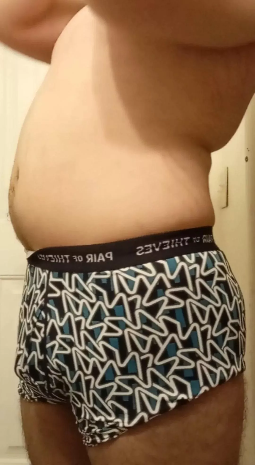 give my belly a kiss, won't cha?