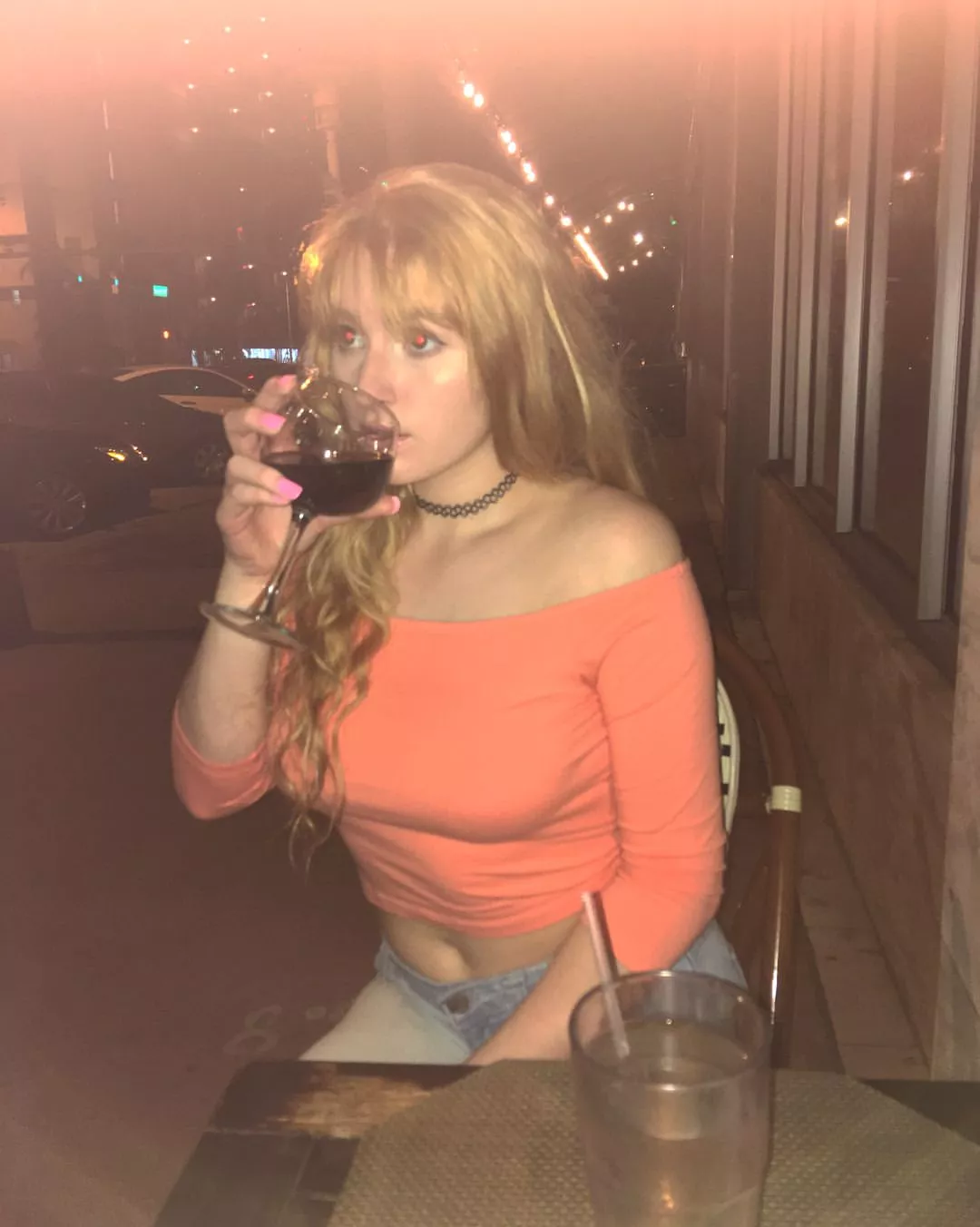 Glass of wine