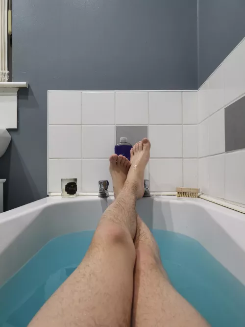 happy toes got a soak😊