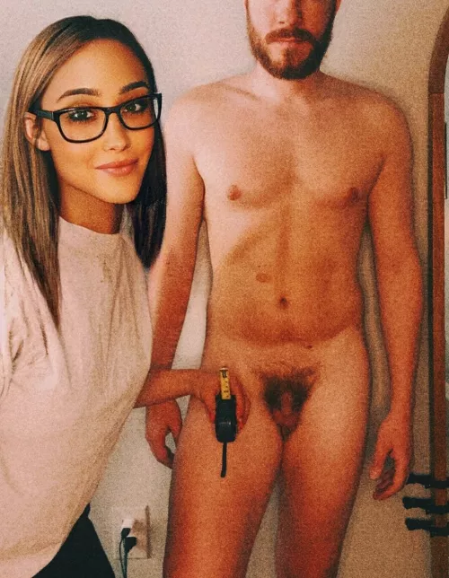 he asked for a measurement..