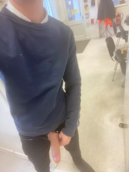 Hopefully nobody walks in