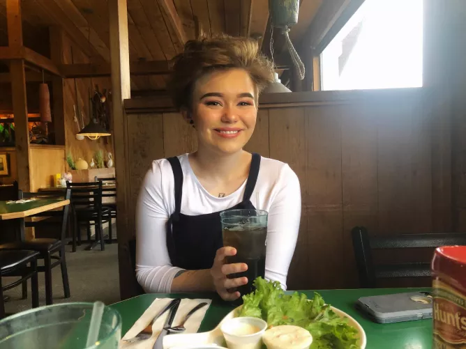 I felt really beautiful for once