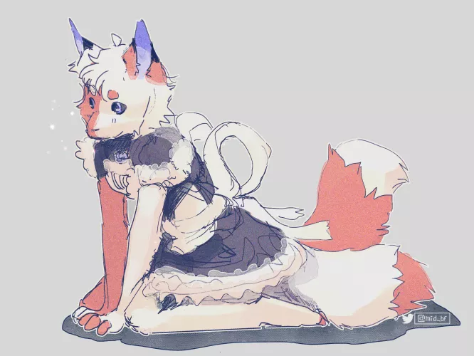 i got paid to draw this i literally couldn't say no (art by me, @mid_bf on twt)