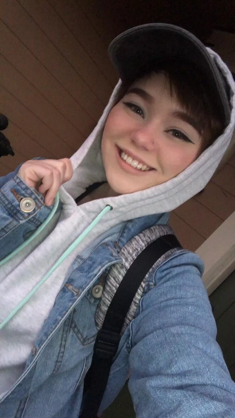 I promised a smile for once