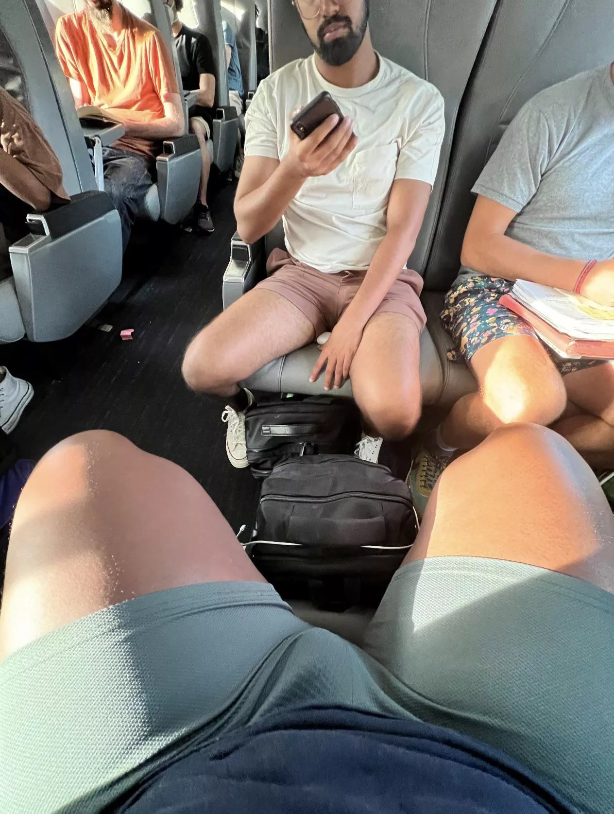 I think He took a pic of my bulge