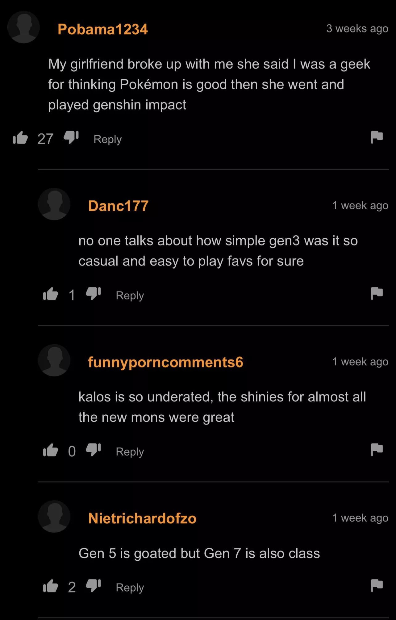 im more of a gen 3 guy