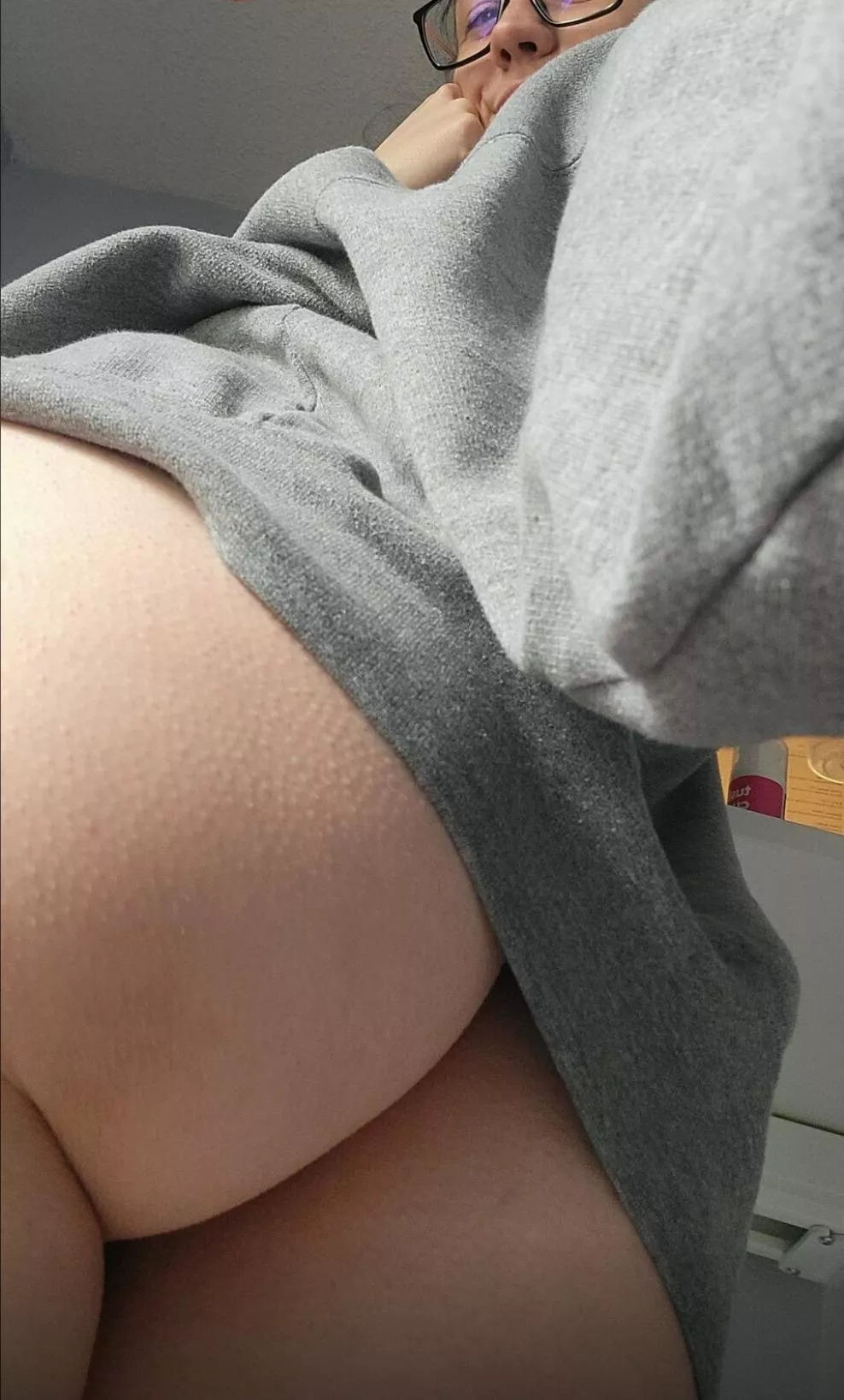 it was a lil bit chilly this morning [f]
