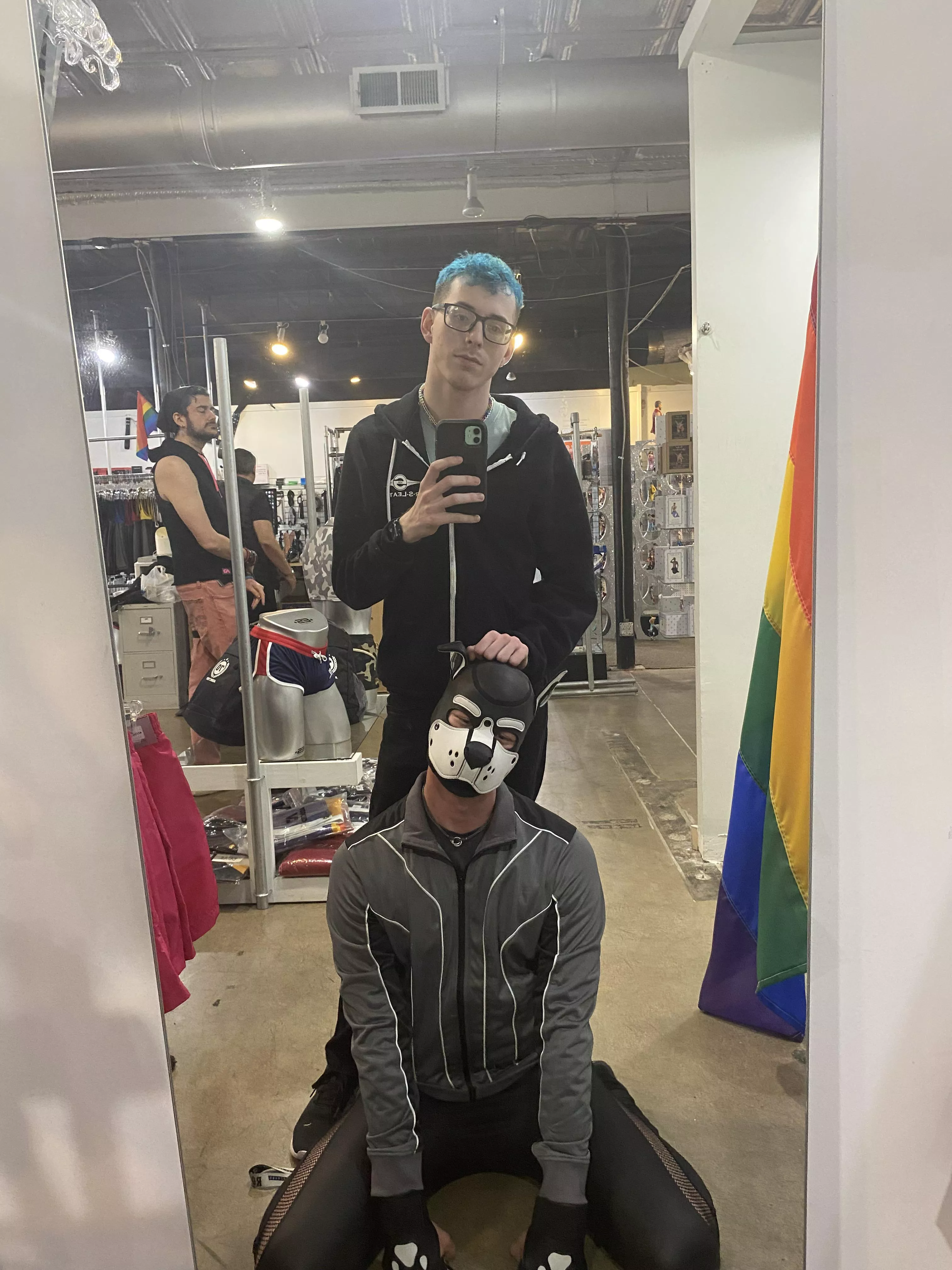 It’s not often rolls are reversed but when they are I make a very cute pup