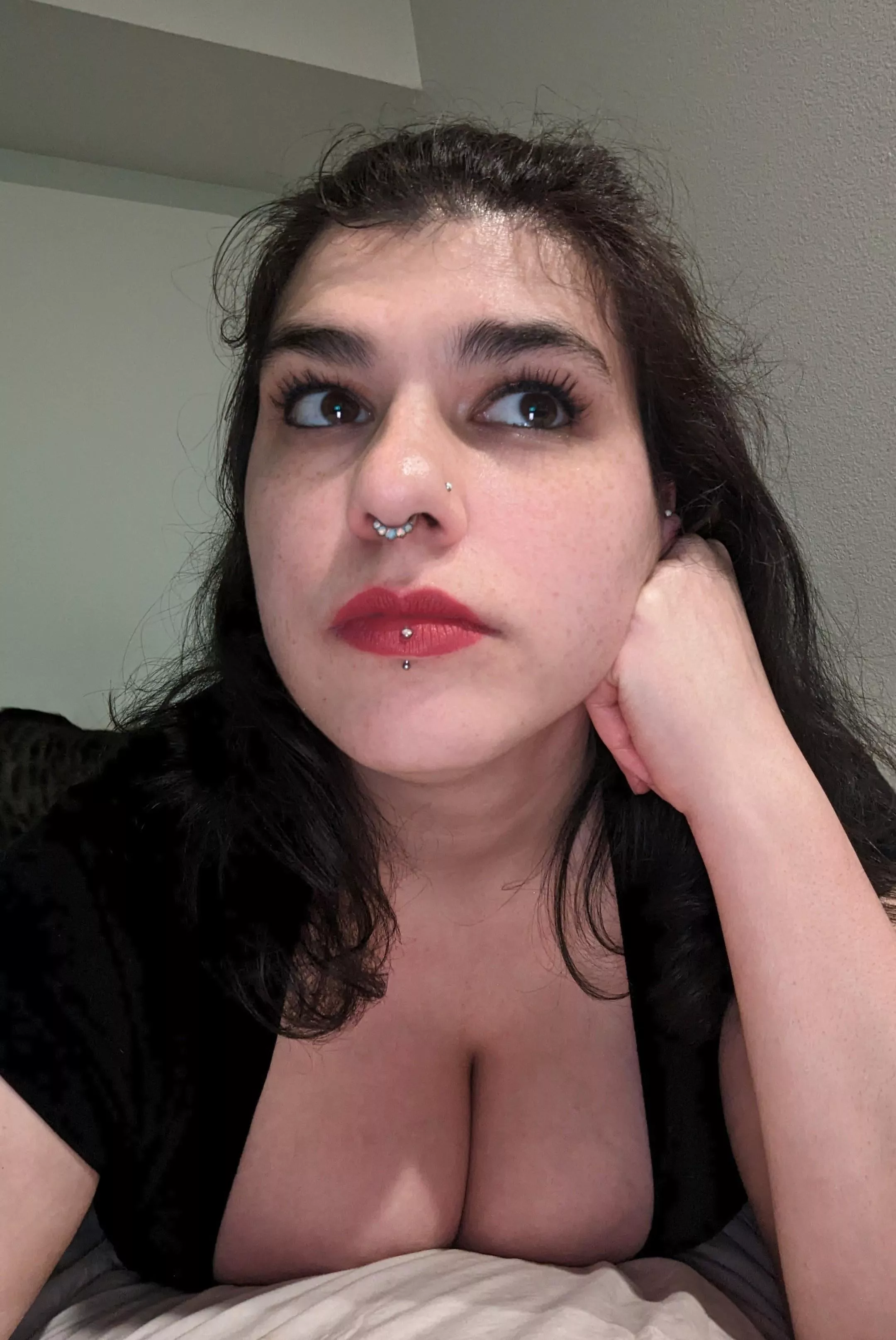 It's okay, I'm bad at making eye contact too [F]