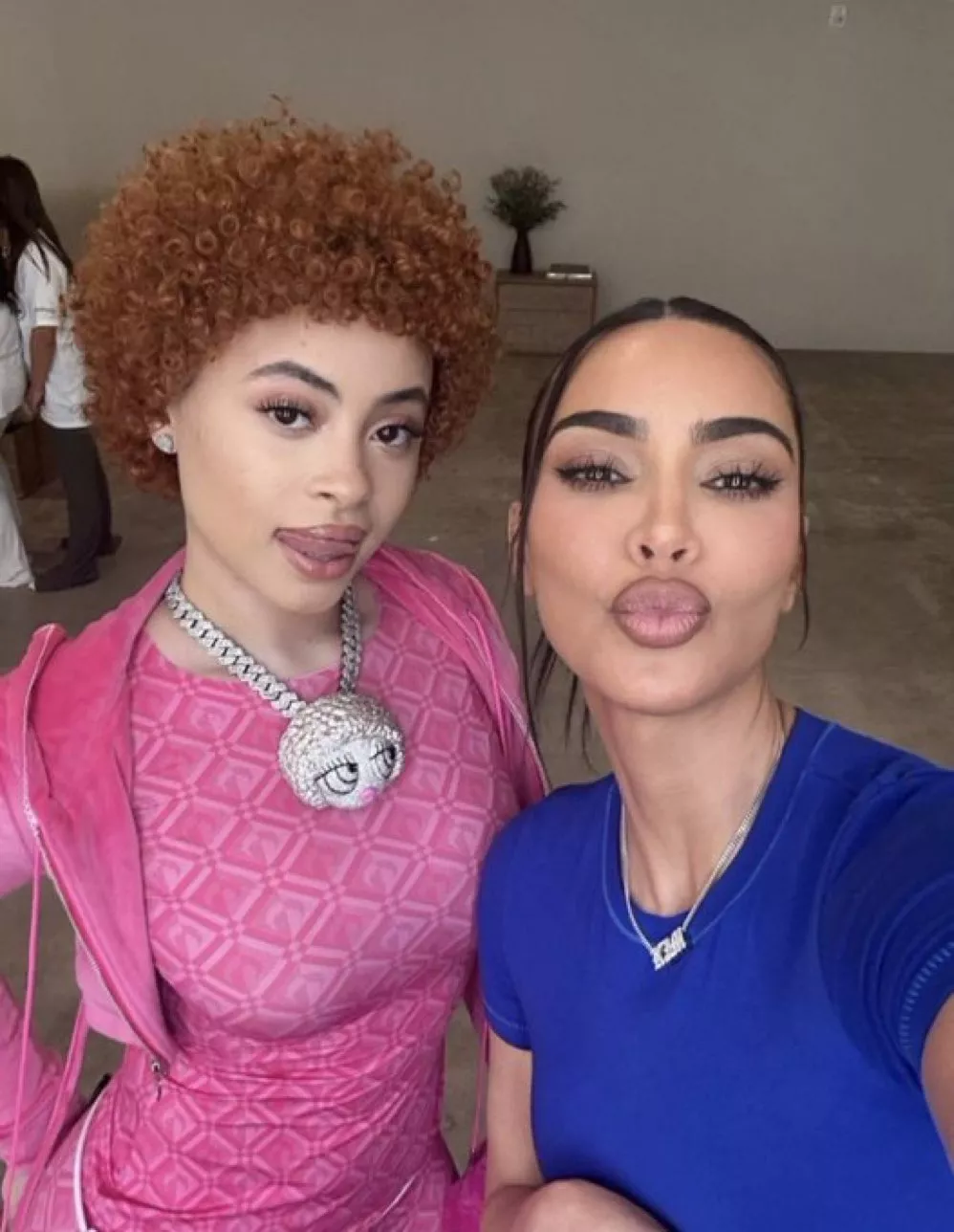 kim and Rapper Ice Spice