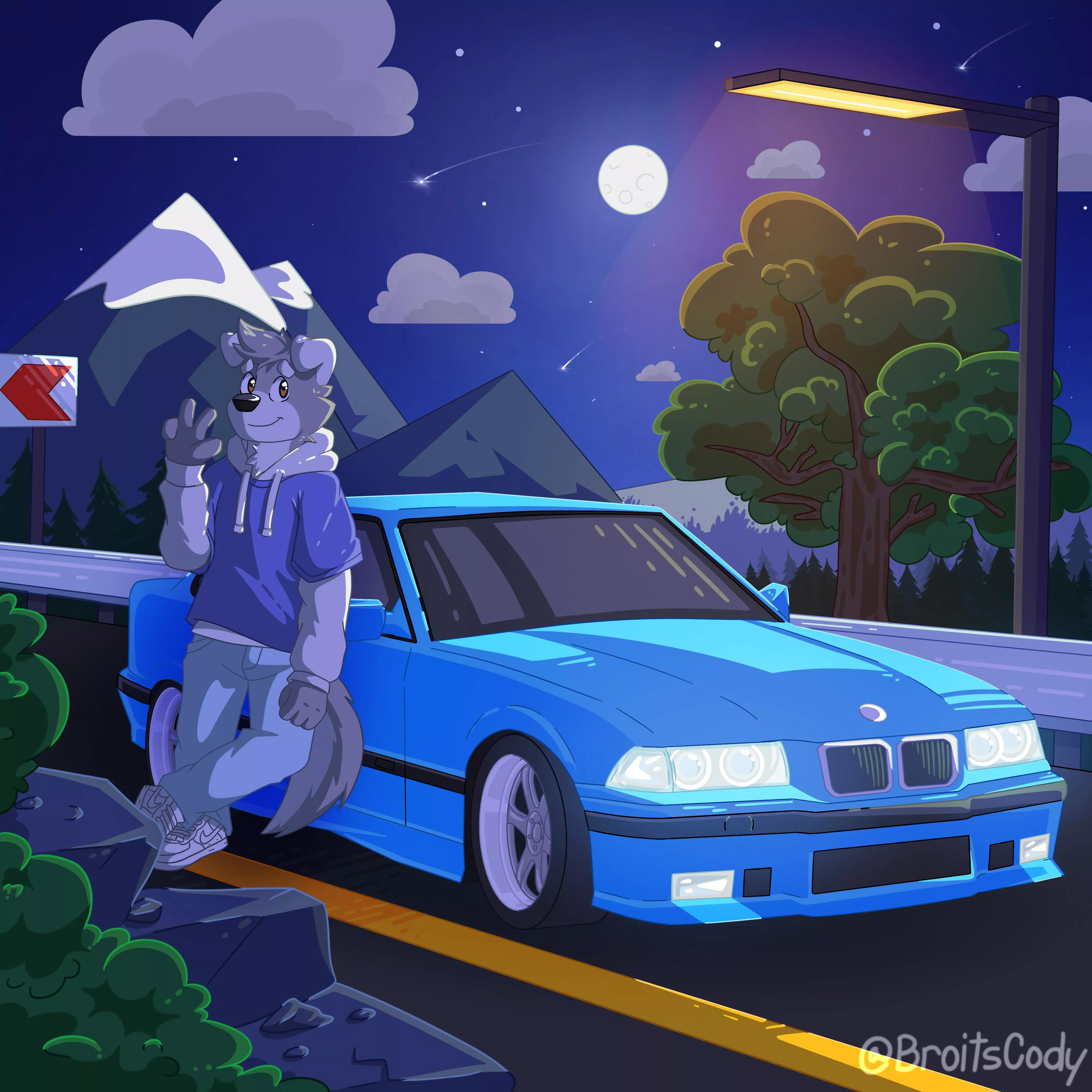 Late night vibes (by me - @broitsCody)