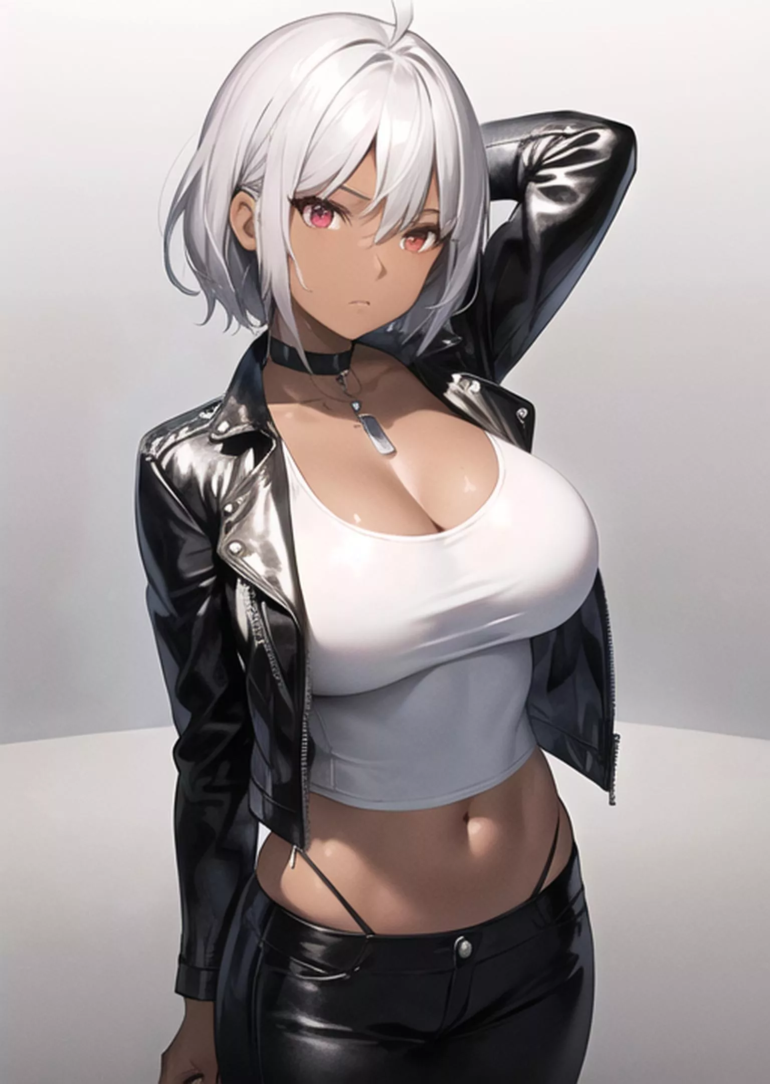 Leather Jacket & Pants