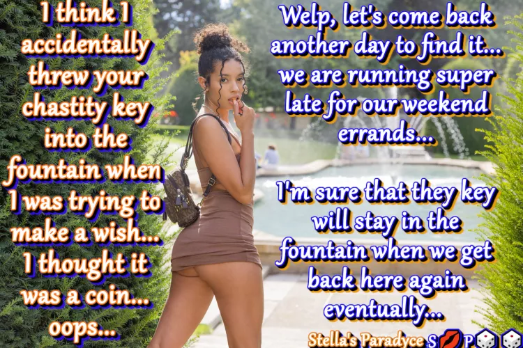 Let's wish that it doesn't go anywhere...