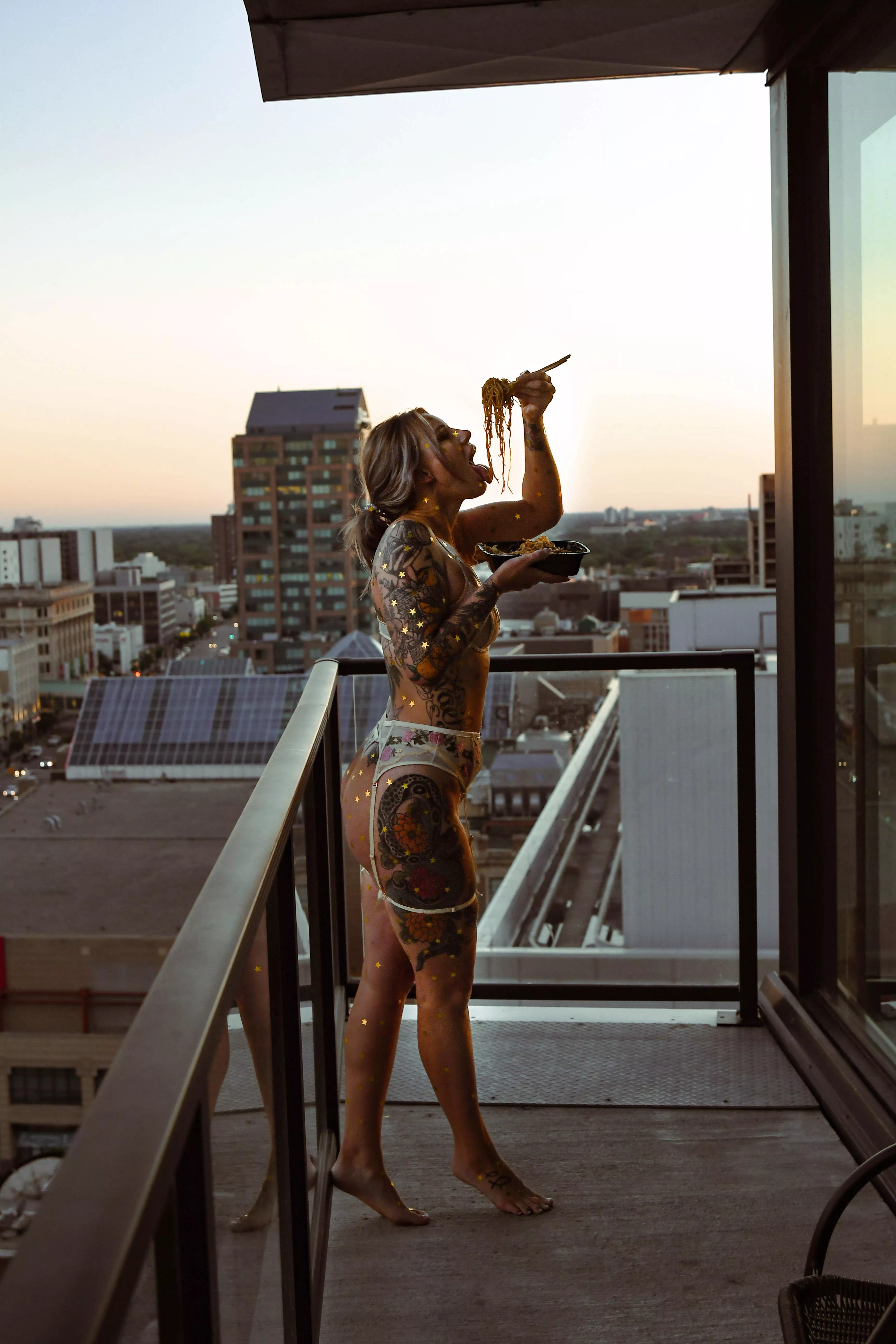 Love sucking spaghetti