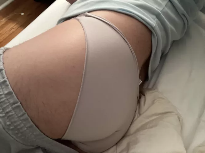 Love wearing panties to bed.