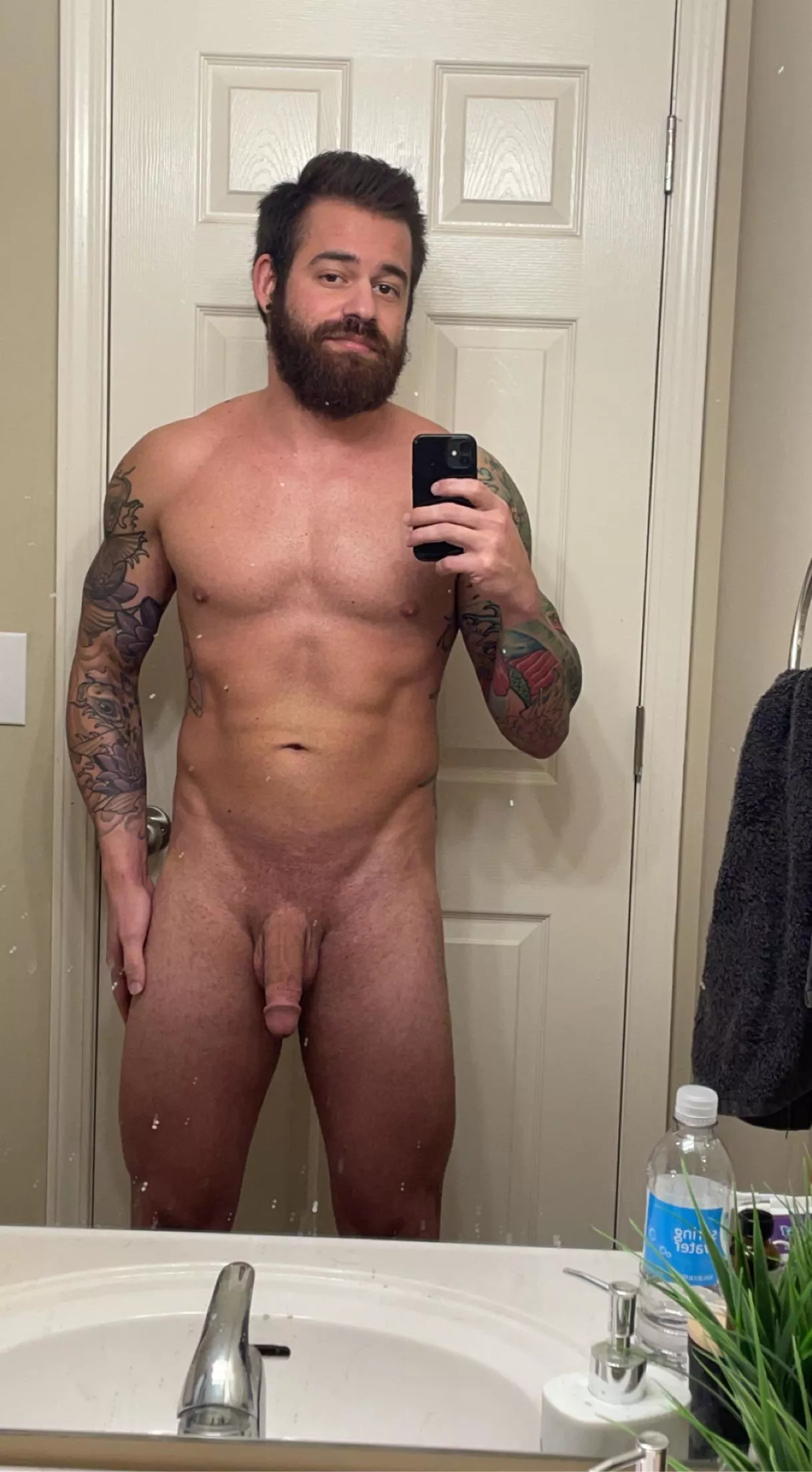 Make my soft dick hard with your tongue