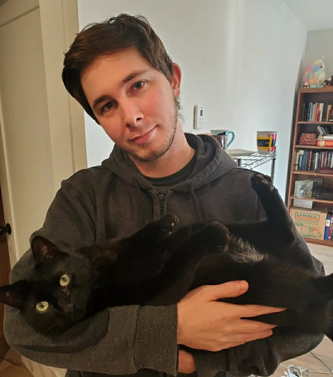 Me and my little man 🥰 One of them, anyway