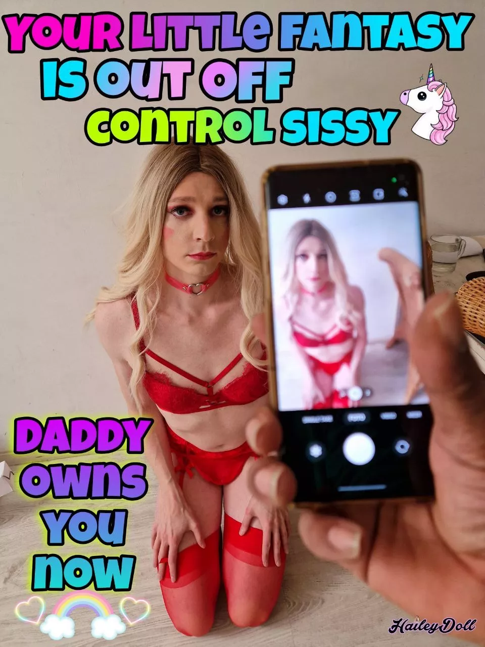 My fantasy is out of control. daddy owns me now😳