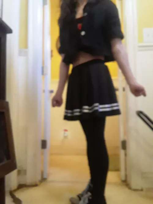 My mom helped me make a super cute outfit!