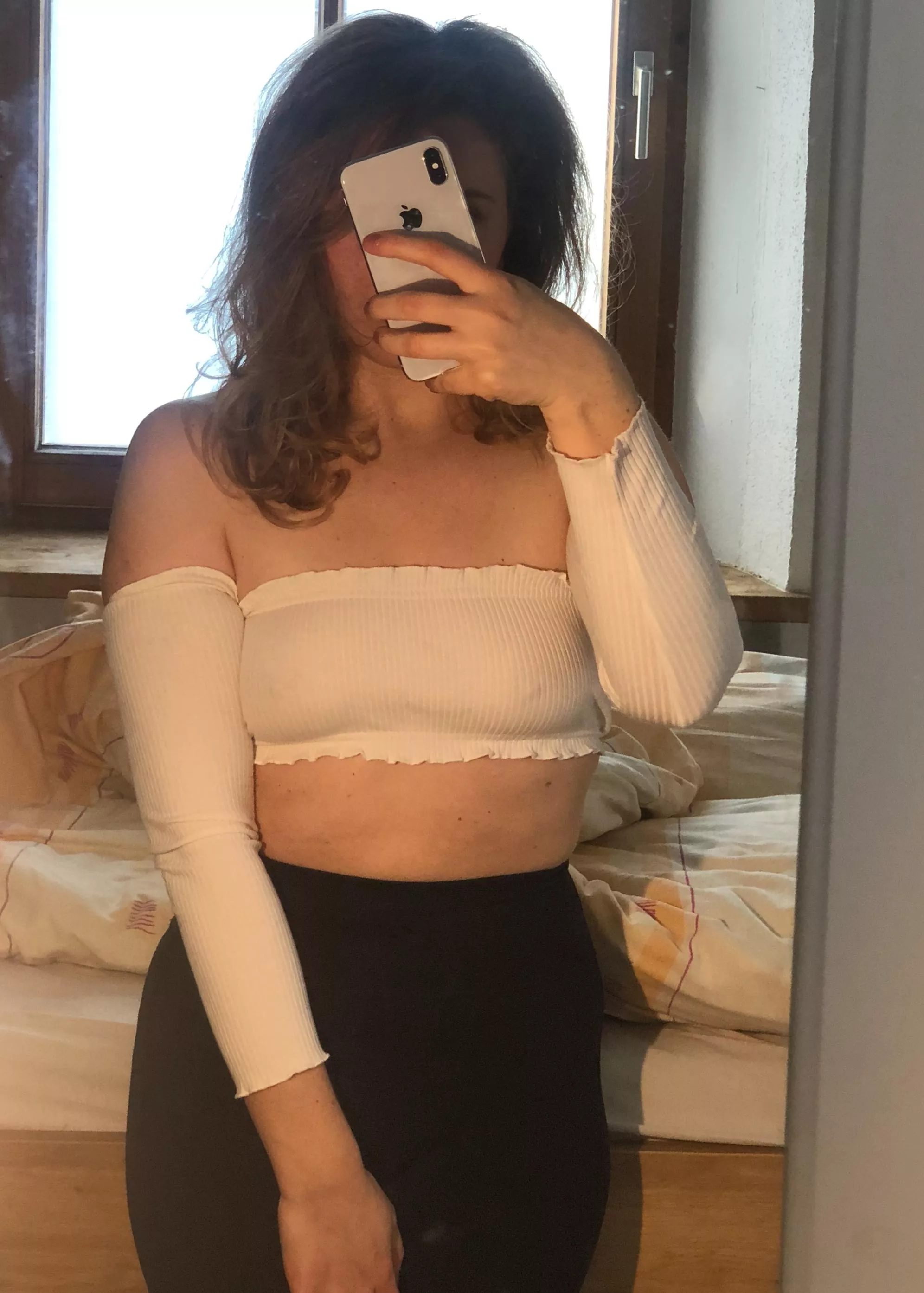 my nipples show in two different directions, is that normal?