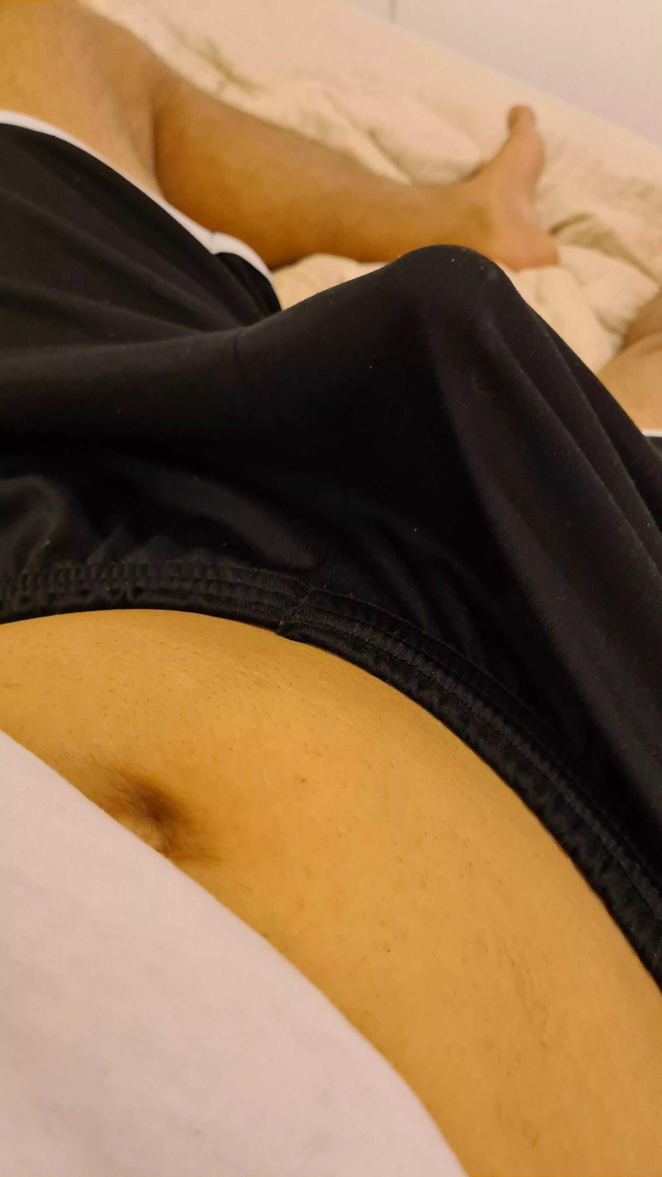 My sports shorts can't contain it, what do you think?