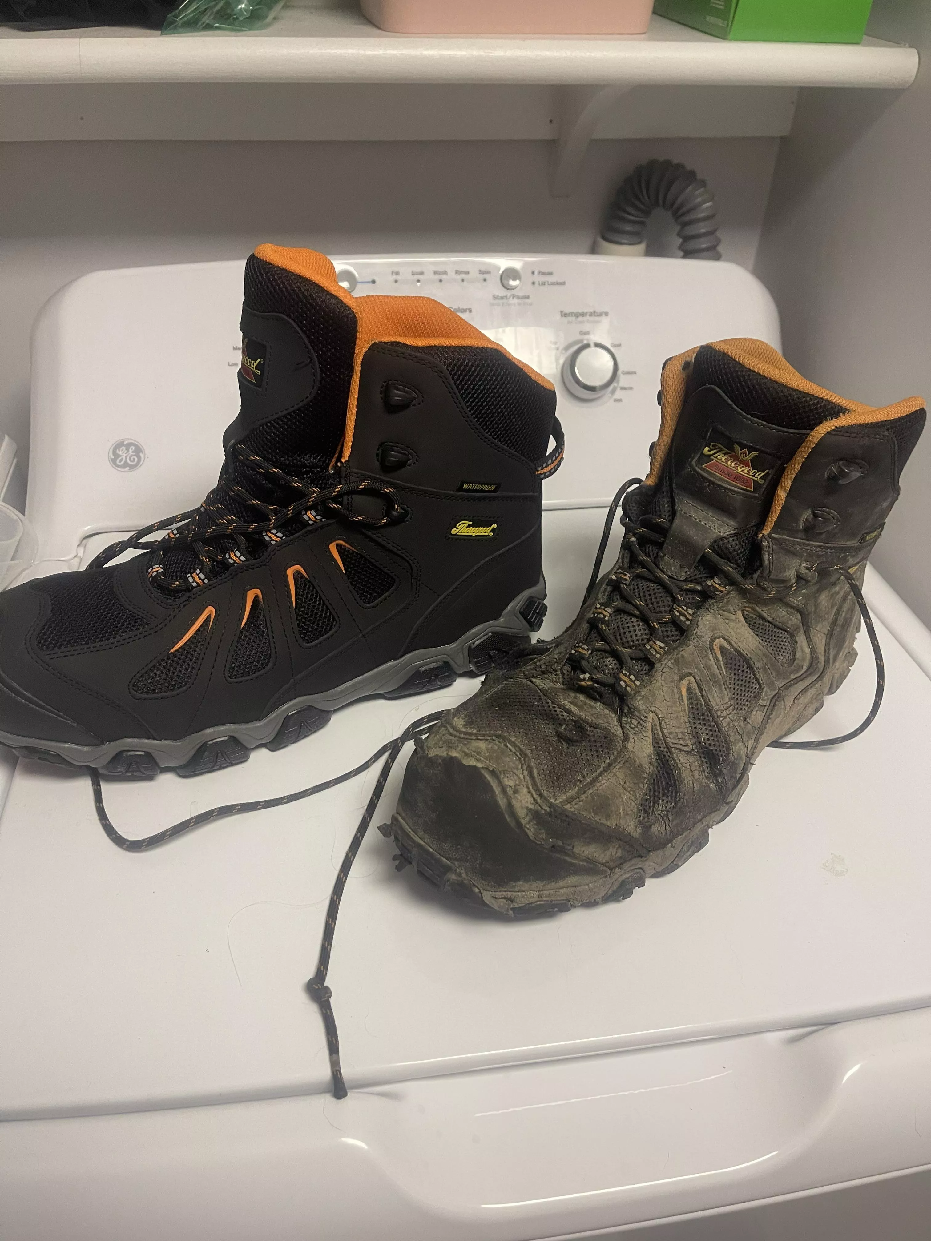 New Vs. 6 months of use on the farm