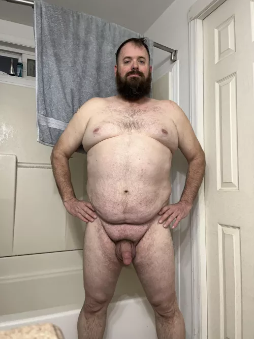 Nice and clean from the shower