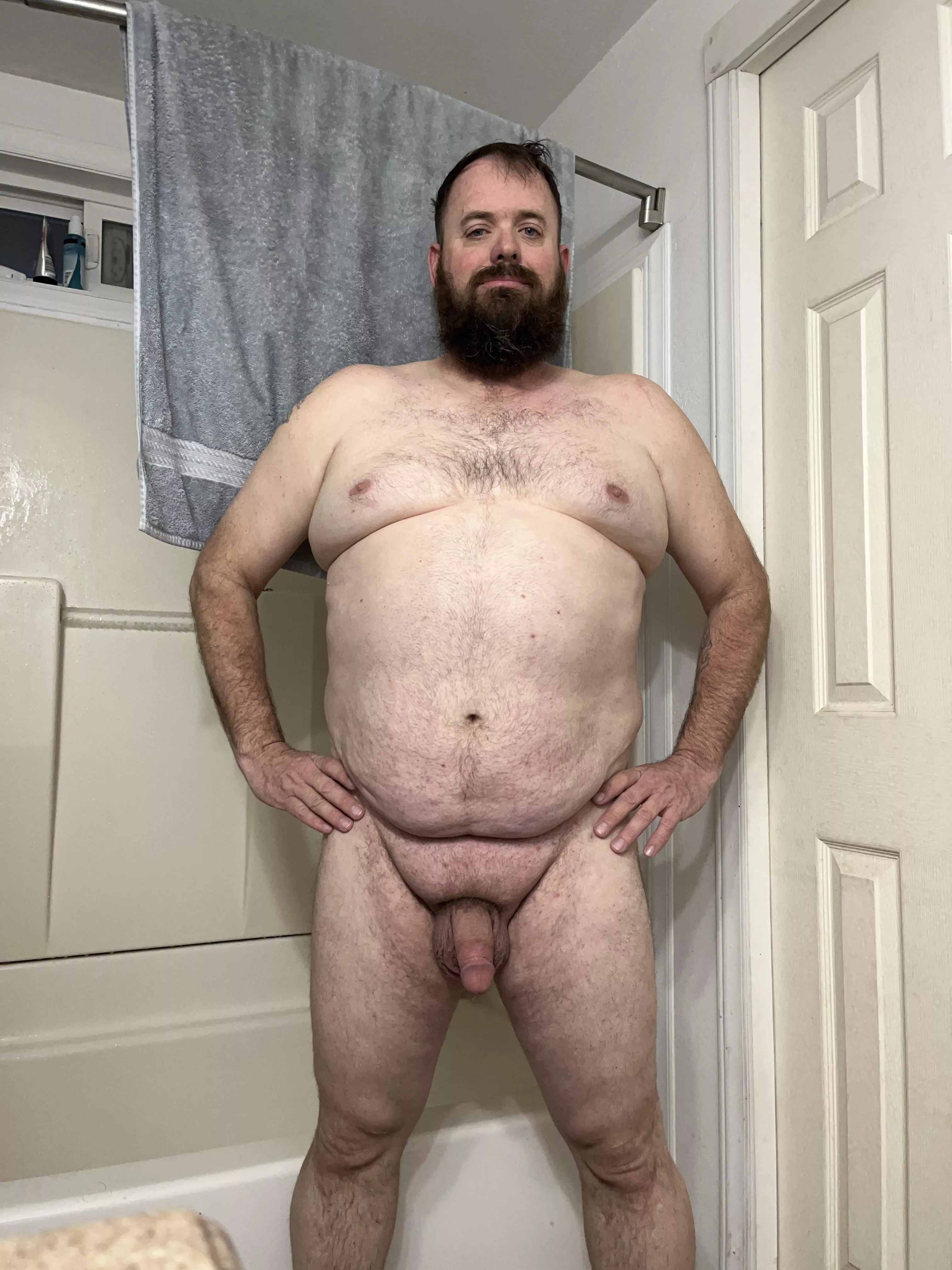 Nice and clean from the shower