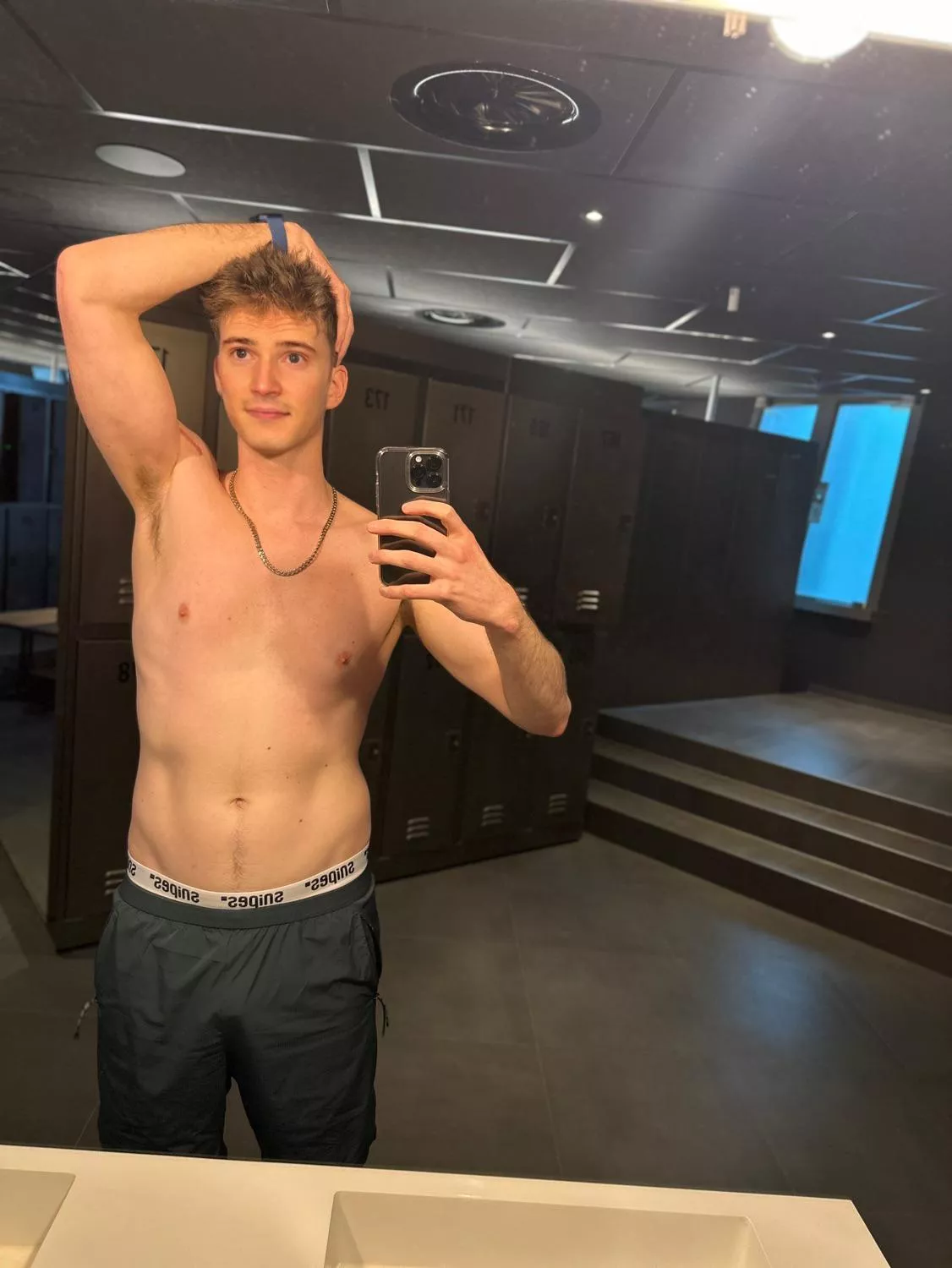 Pits are really sweaty after a good gym session, who licks them anyway? 👅