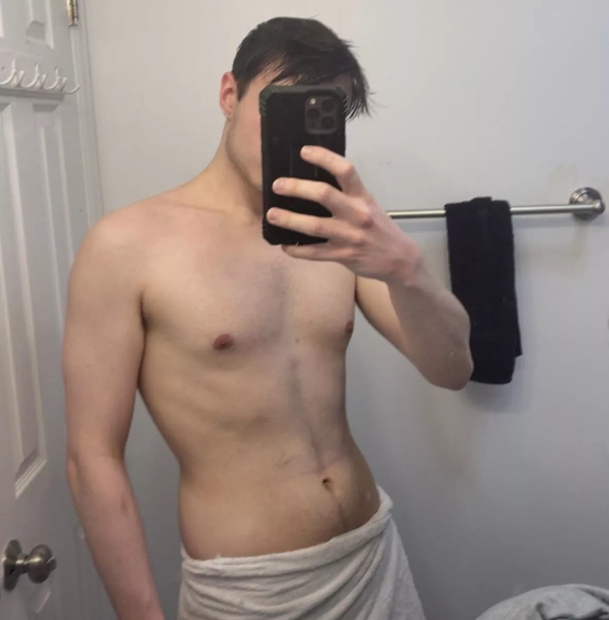 Post shower pic, what y’all think?