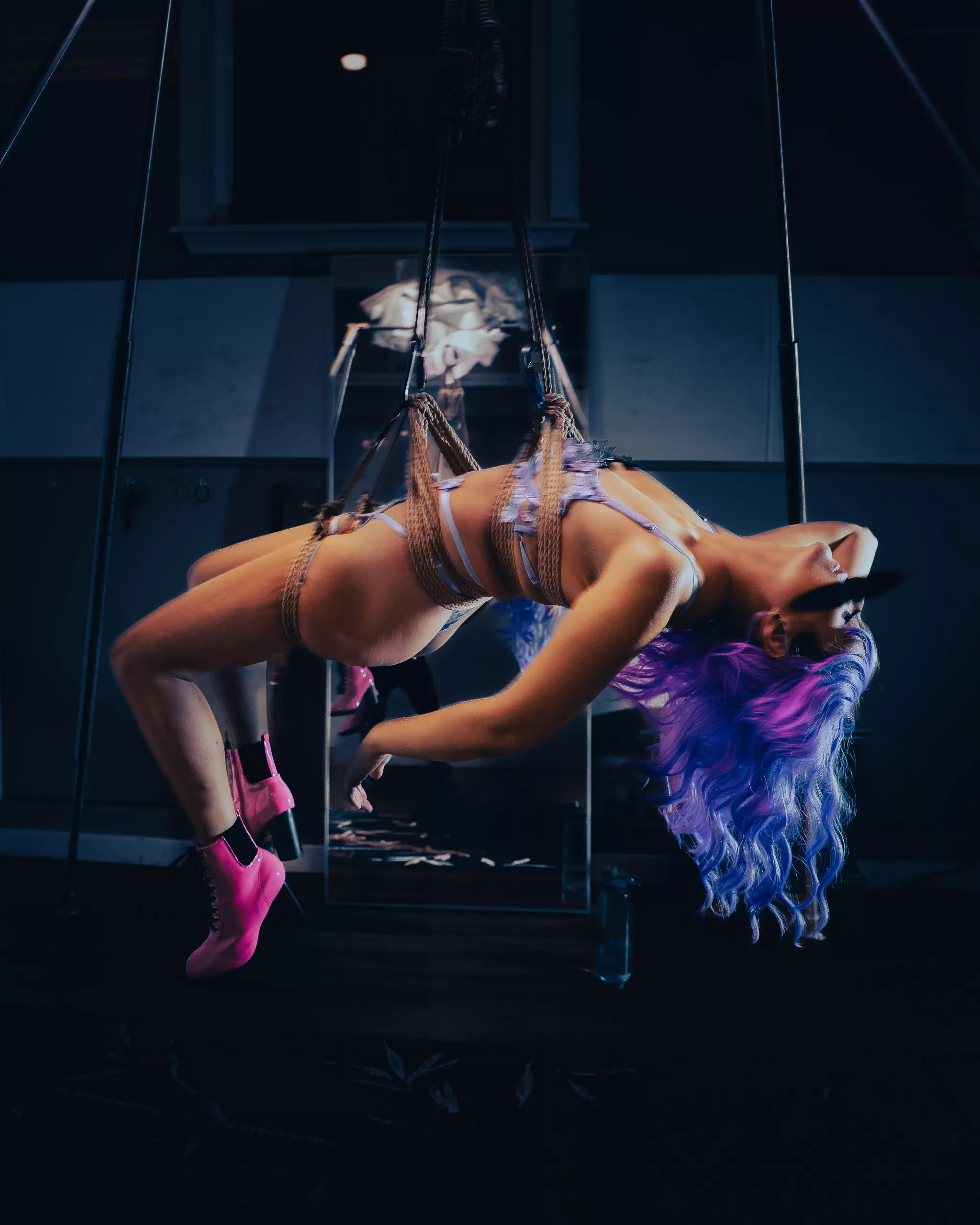 Purple disco hangouts (OC)