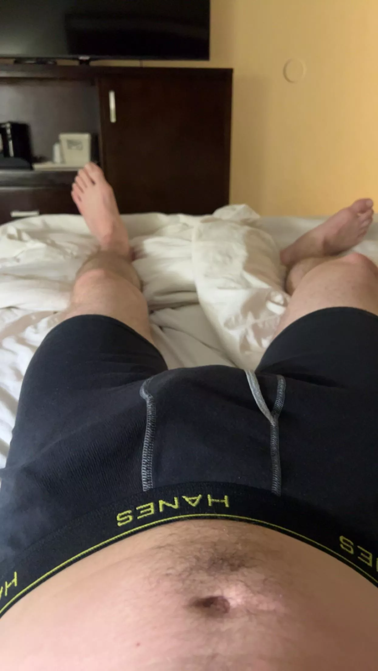 Relaxing but exited at the same time