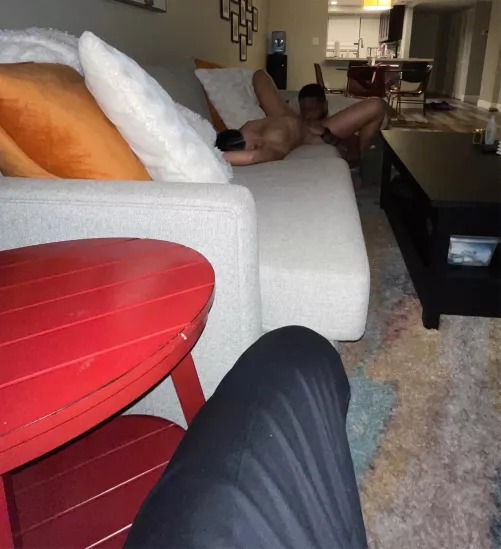 Sat down and enjoyed the show 😈