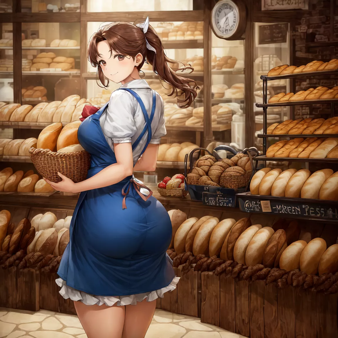 She got the whole bakery