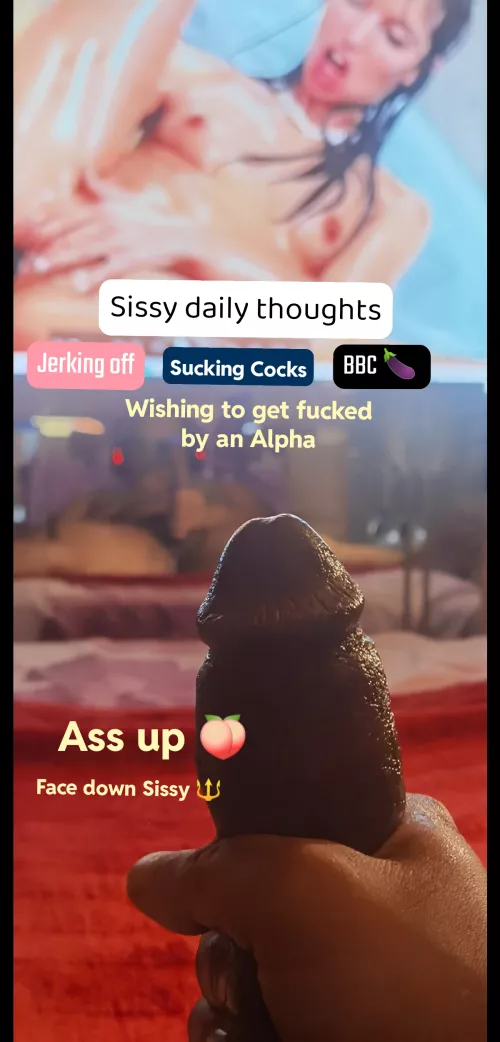 Sissy daily thoughs. Share your sissy thoughts if you have any