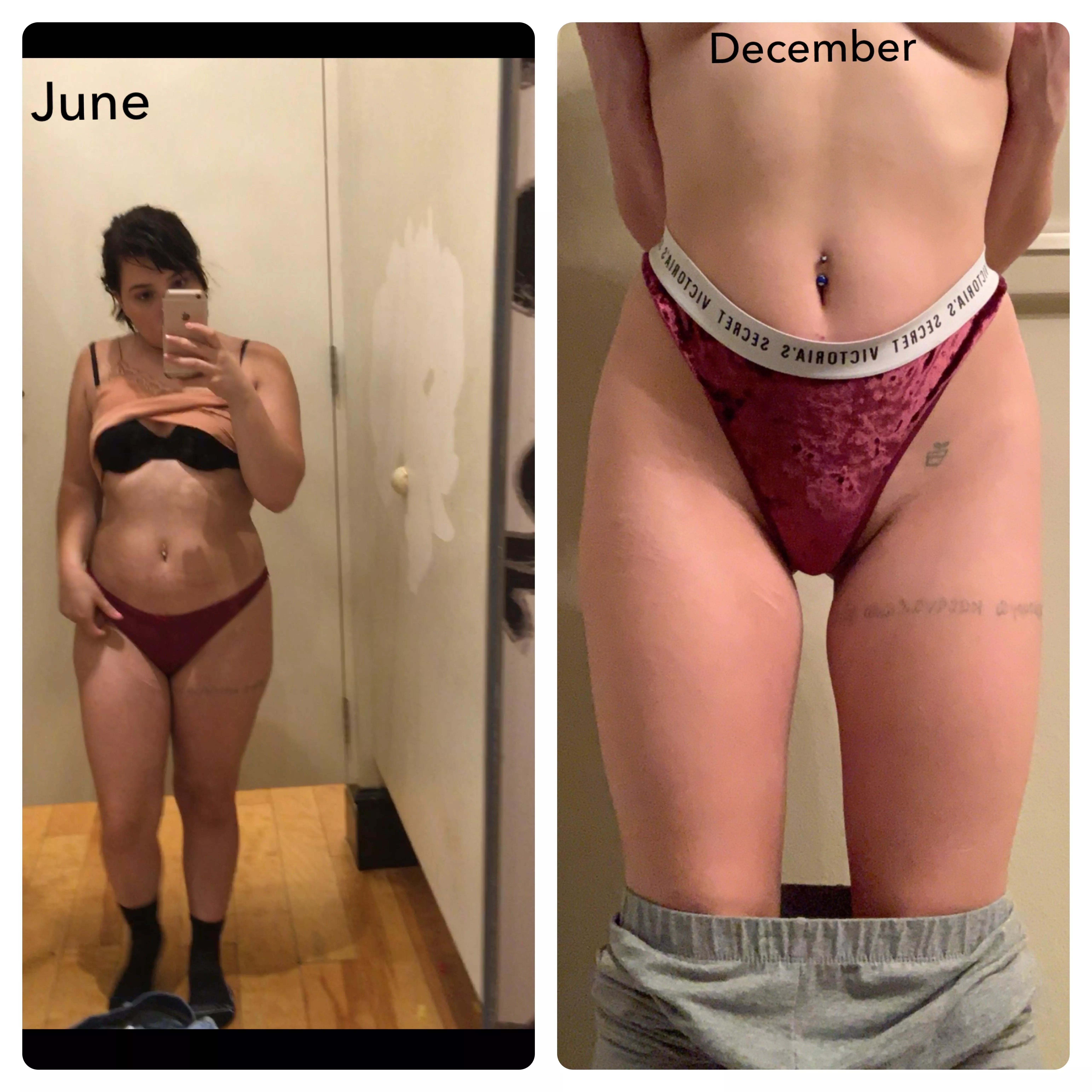 Six Months of Just Diet & Exercise! 💕 (My Pic)