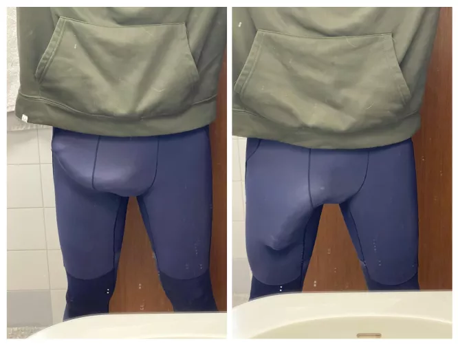 So I tried some tights….don’t think I can wear them out in public.