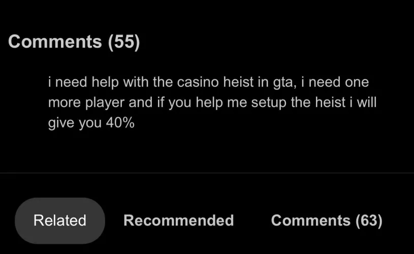 Someone help the man