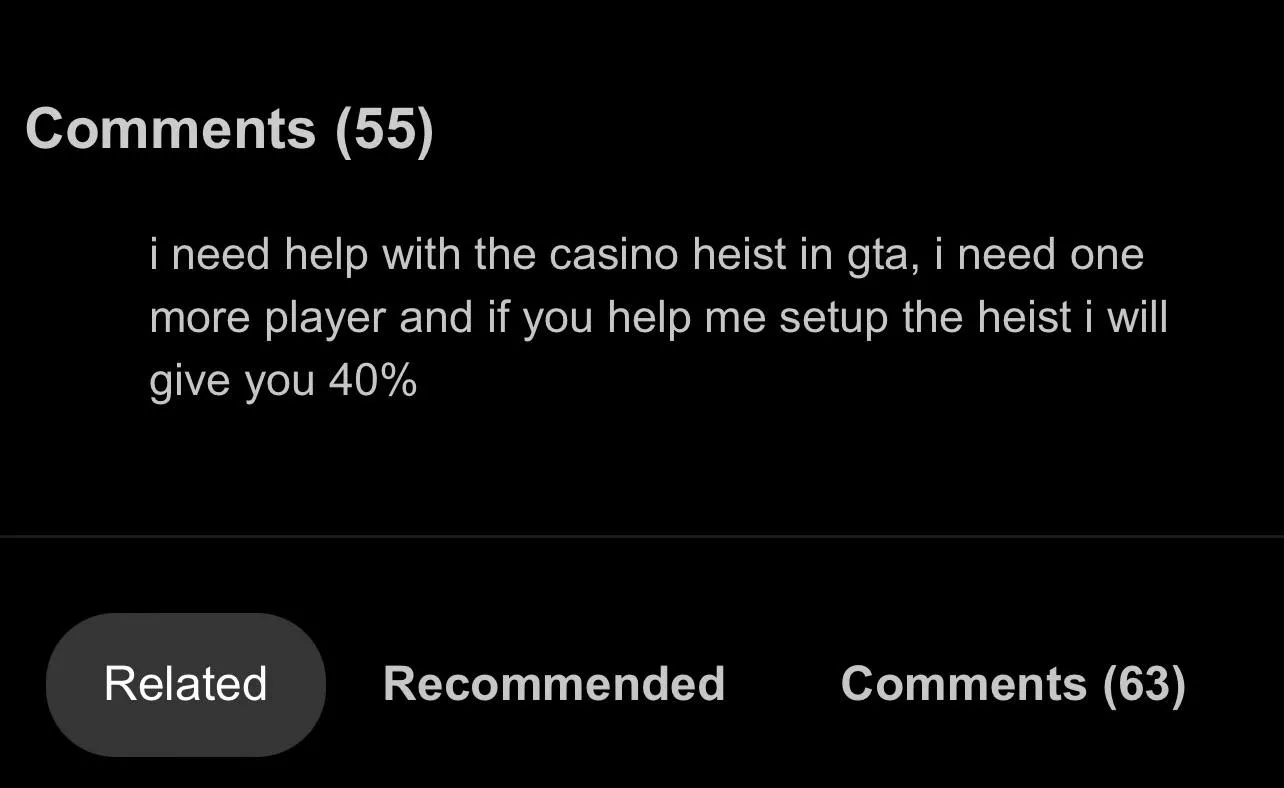 Someone help the man