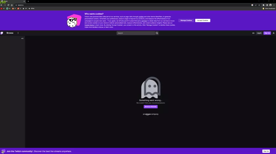 Something went wrong..