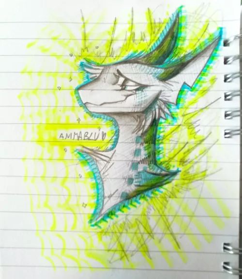 sparks - art by me