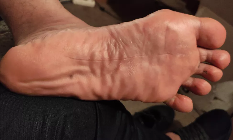 sweaty stinky foot obsession all day long