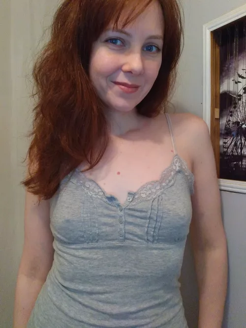 Tank tops are meant to be braless