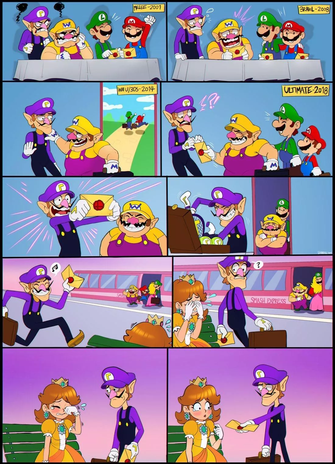 Th reason Waluigi isn’t in smash
