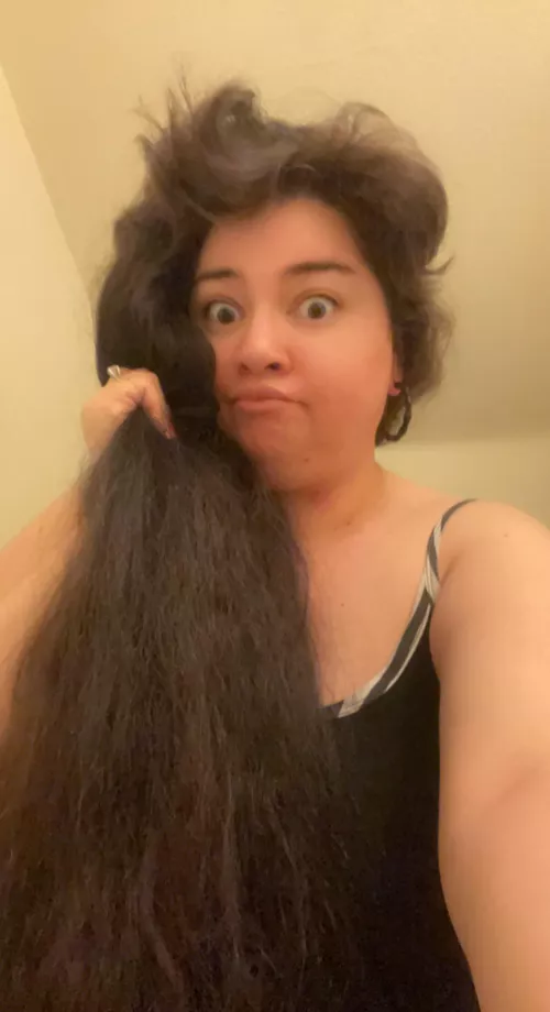 This is going to take forever to brush 😞