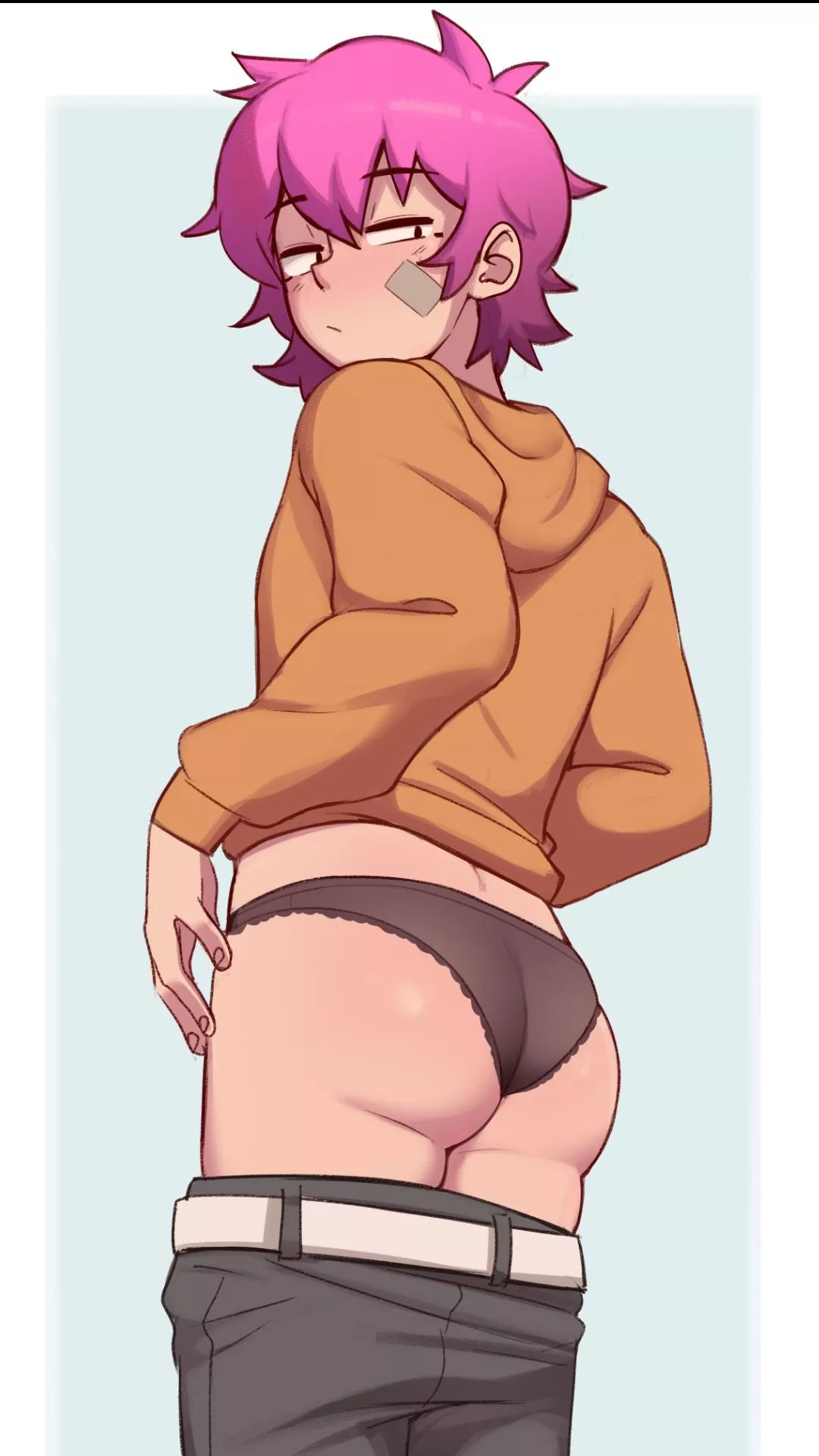 Trade Offer: show me your cute butt and you'll get to see my huge cock~