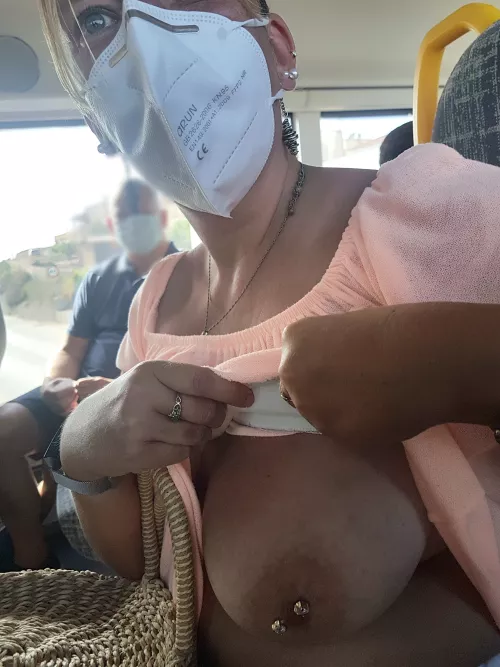 Trying a quick flash on the bus!