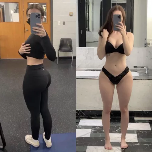 What the gym sees vs what Reddit sees