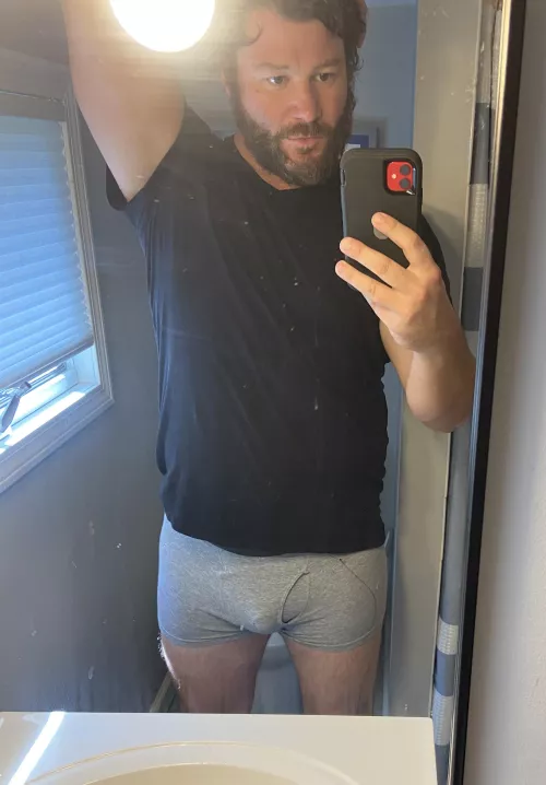 Wish someone would rub my bulge