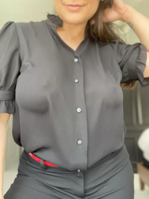 You’d only notice if you were already checking out my tits